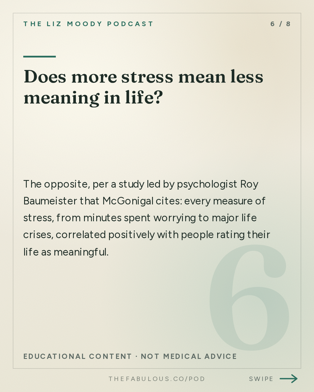 Does more stress mean less meaning in life? — The Liz Moody Podcast: Stanford Joy Expert: Why a Raise, Weight Loss & Your Dream City Won't Make You Happy (And What Will)