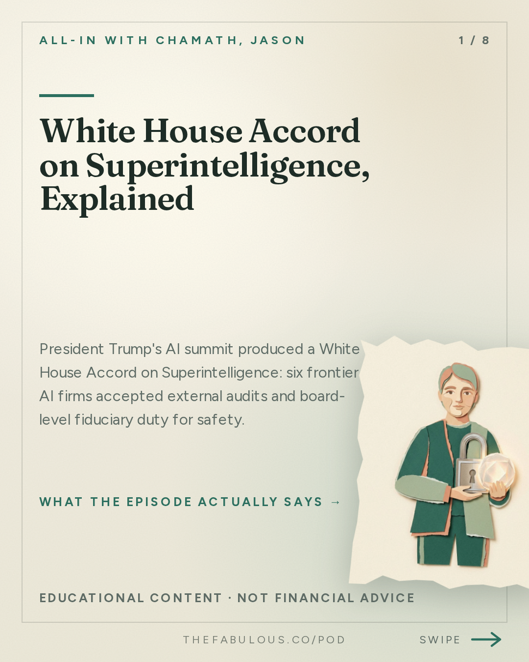 White House Accord on Superintelligence, Explained — All-In with Chamath, Jason, Sacks & Friedberg: Trump's Super Intelligence Summit, AI Safety Accord, GDP Beats, Midterm Predictions