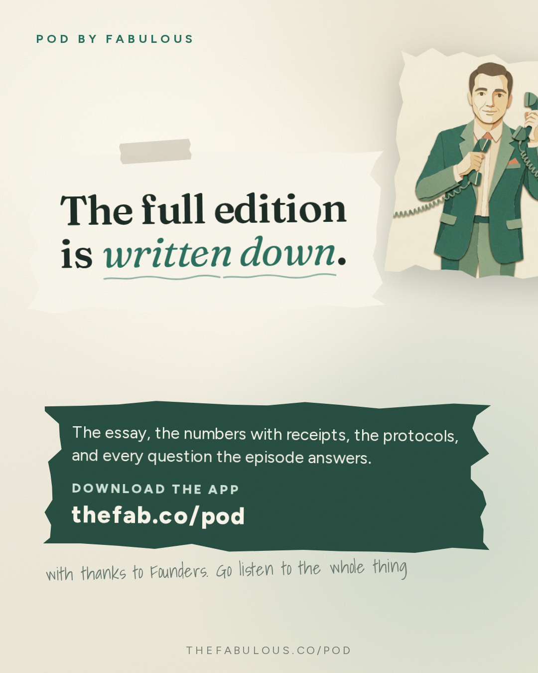 Outro — Founders: #436 Ari Emanuel's Autobiography 
