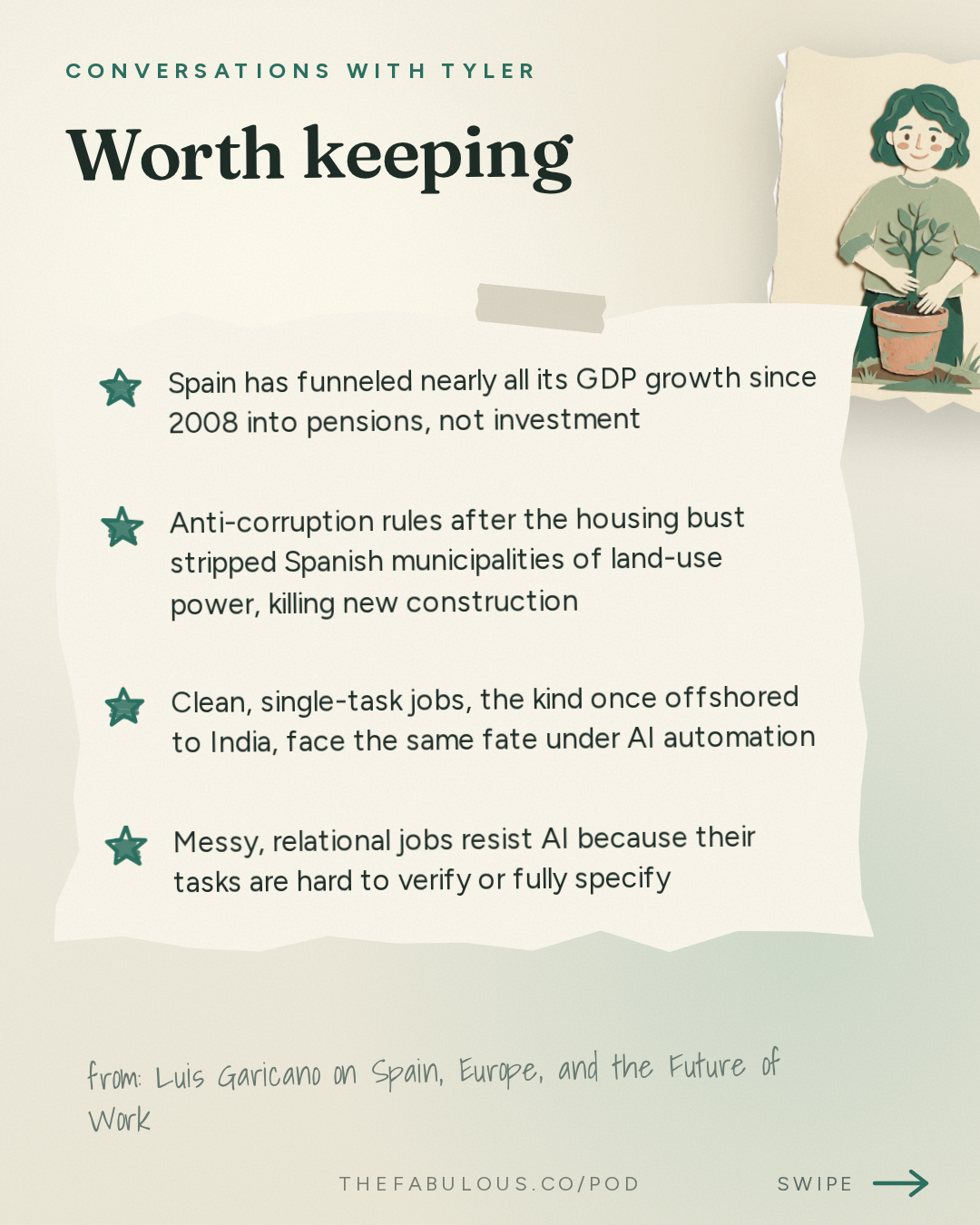 Worth keeping — Conversations with Tyler: Luis Garicano on Spain, Europe, and the Future of Work