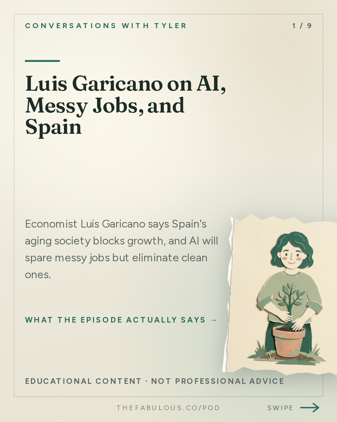 Luis Garicano on AI, Messy Jobs, and Spain — Conversations with Tyler: Luis Garicano on Spain, Europe, and the Future of Work