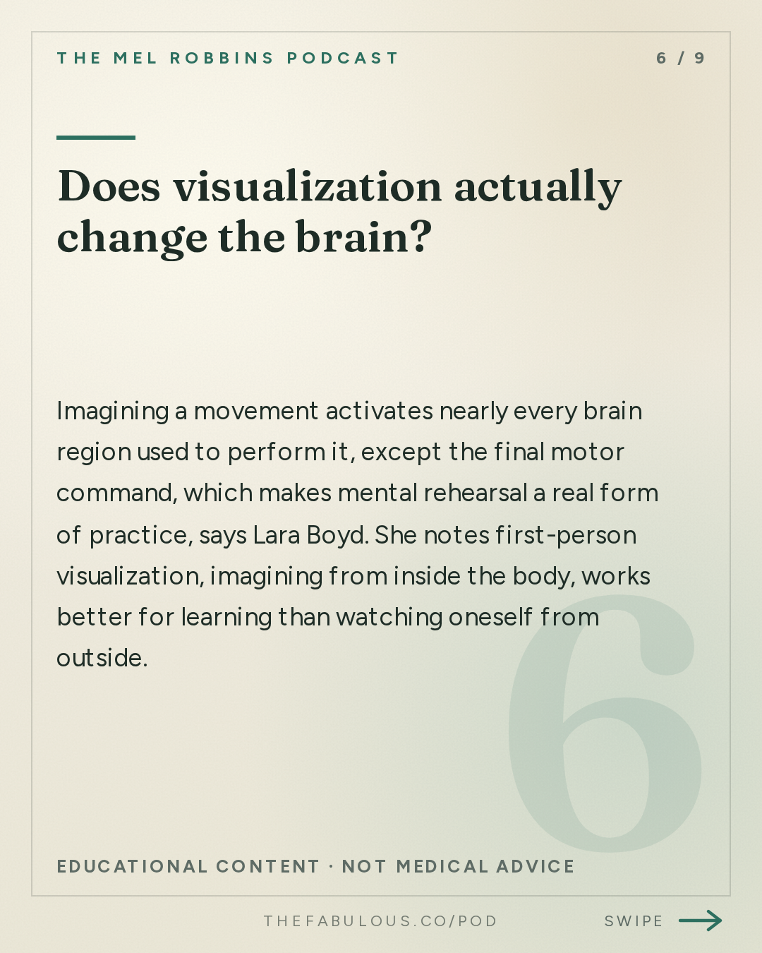 Does visualization actually change the brain? — The Mel Robbins Podcast: #1 Neuroscientist: After Listening to This, Your Brain Will Not Be the Same