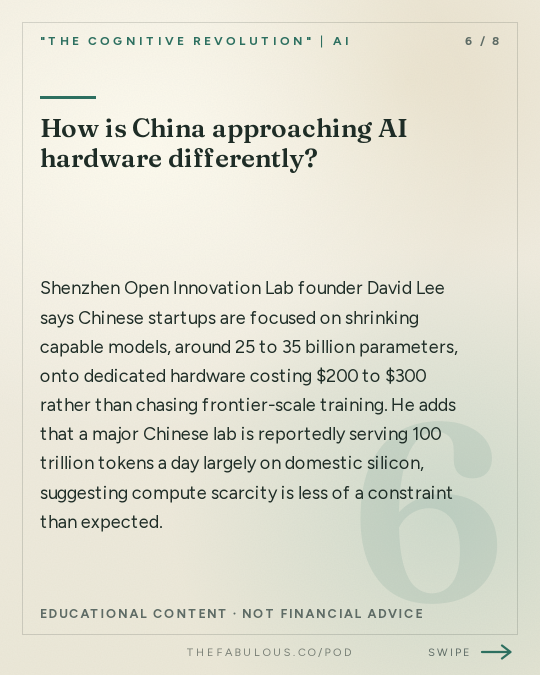 How is China approaching AI hardware differently? — "The Cognitive Revolution" | AI Builders, Researchers, and Live Player Analysis: AI:AM Highlights: Recursive Self-Improvement, Rushed and Vibe-Coded?