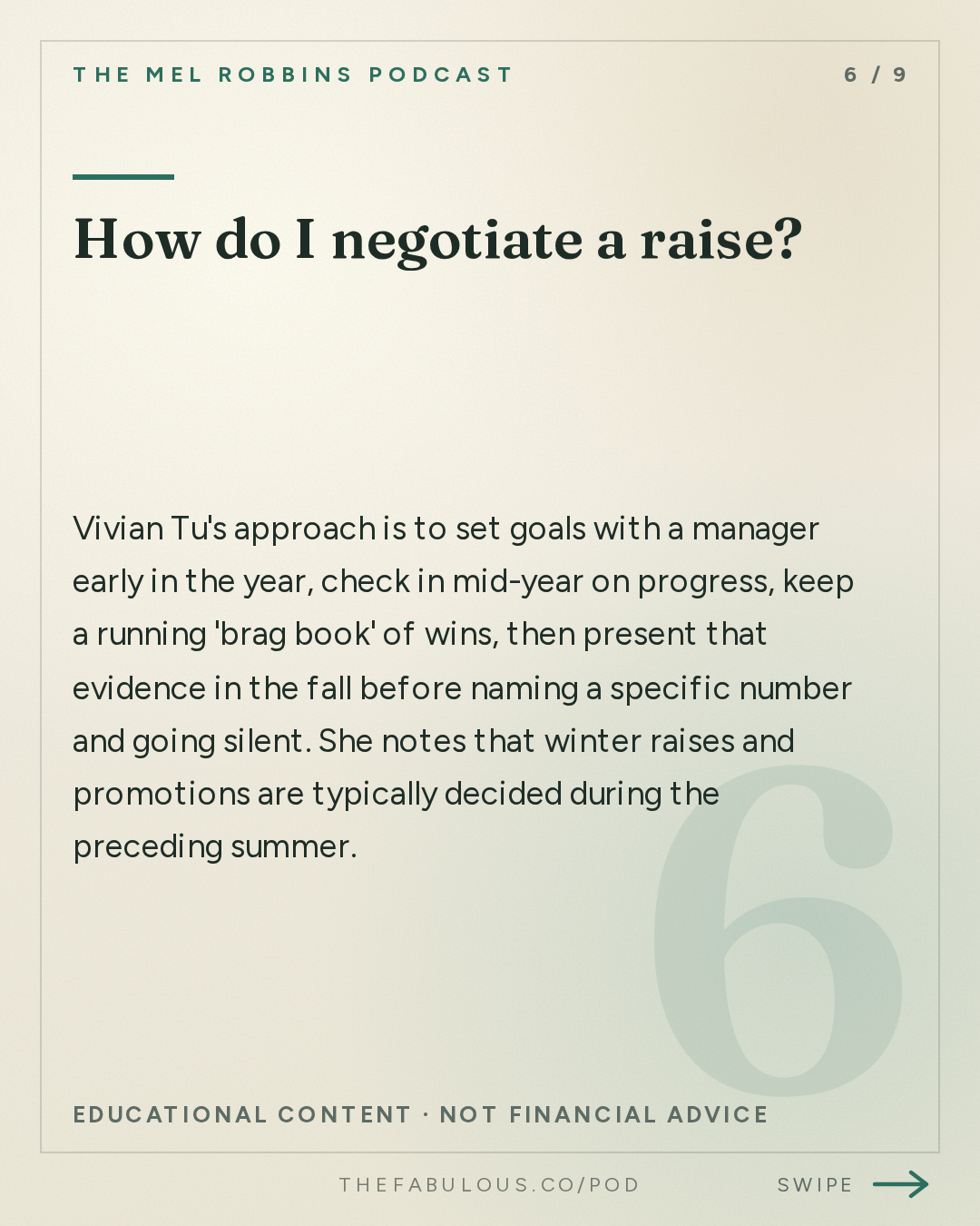 How do I negotiate a raise? — The Mel Robbins Podcast: How to Stop Living Paycheck to Paycheck & Finally Get Ahead