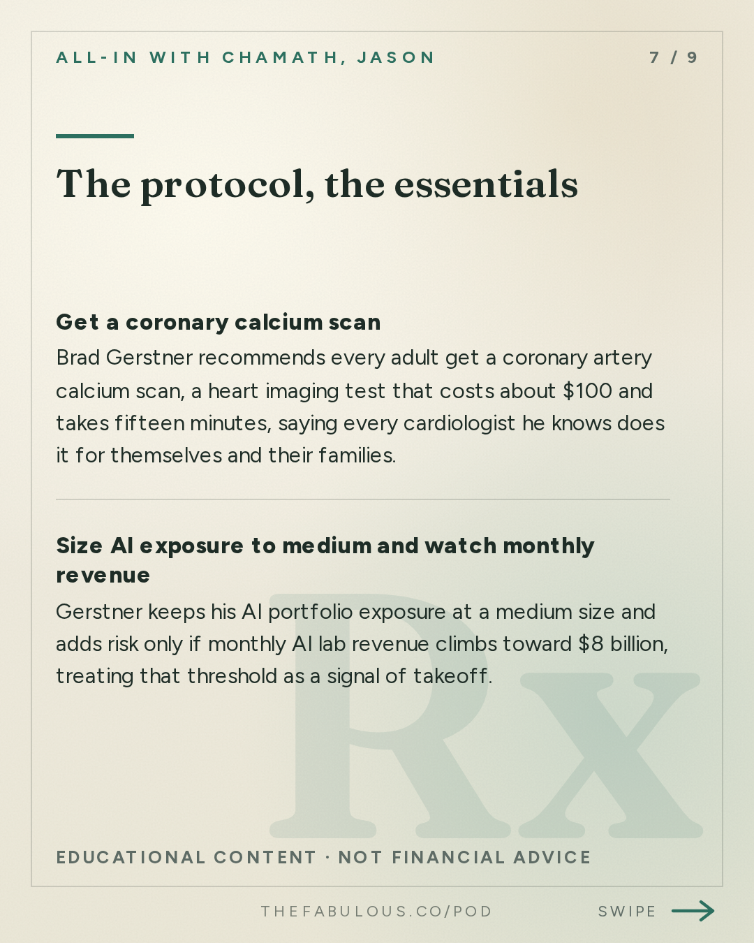 The protocol, the essentials — All-In with Chamath, Jason, Sacks & Friedberg: Brad Gerstner: No AI Bubble, Semis Eat the Nasdaq & AI's Take Off Problem