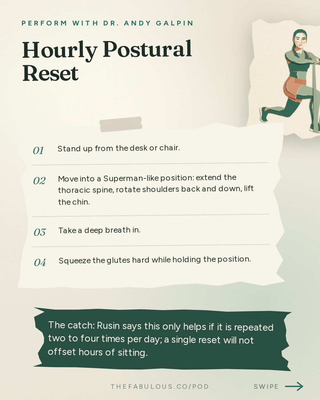 Hourly Postural Reset — Perform with Dr. Andy Galpin: How to Train Without Pain (Back, Shoulders, Mobility & Strength) | Dr. John Rusin