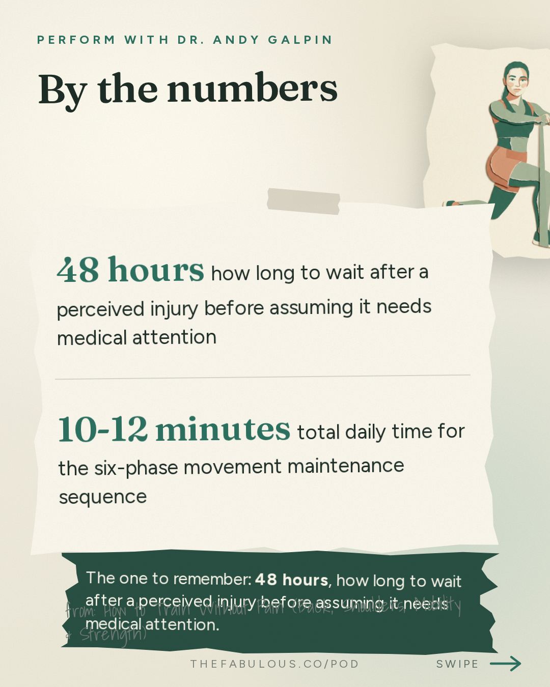 By the numbers — Perform with Dr. Andy Galpin: How to Train Without Pain (Back, Shoulders, Mobility & Strength) | Dr. John Rusin