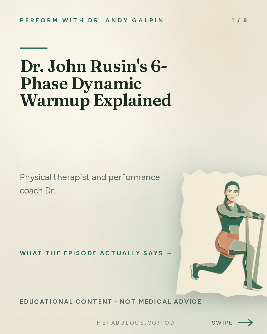 Dr. John Rusin's 6-Phase Dynamic Warmup Explained — Perform with Dr. Andy Galpin: How to Train Without Pain (Back, Shoulders, Mobility & Strength) | Dr. John Rusin