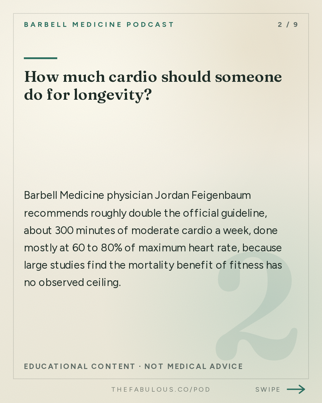 How much cardio should someone do for longevity? — Barbell Medicine Podcast: How Much Cardio Should You Do? How Much is Too Much?