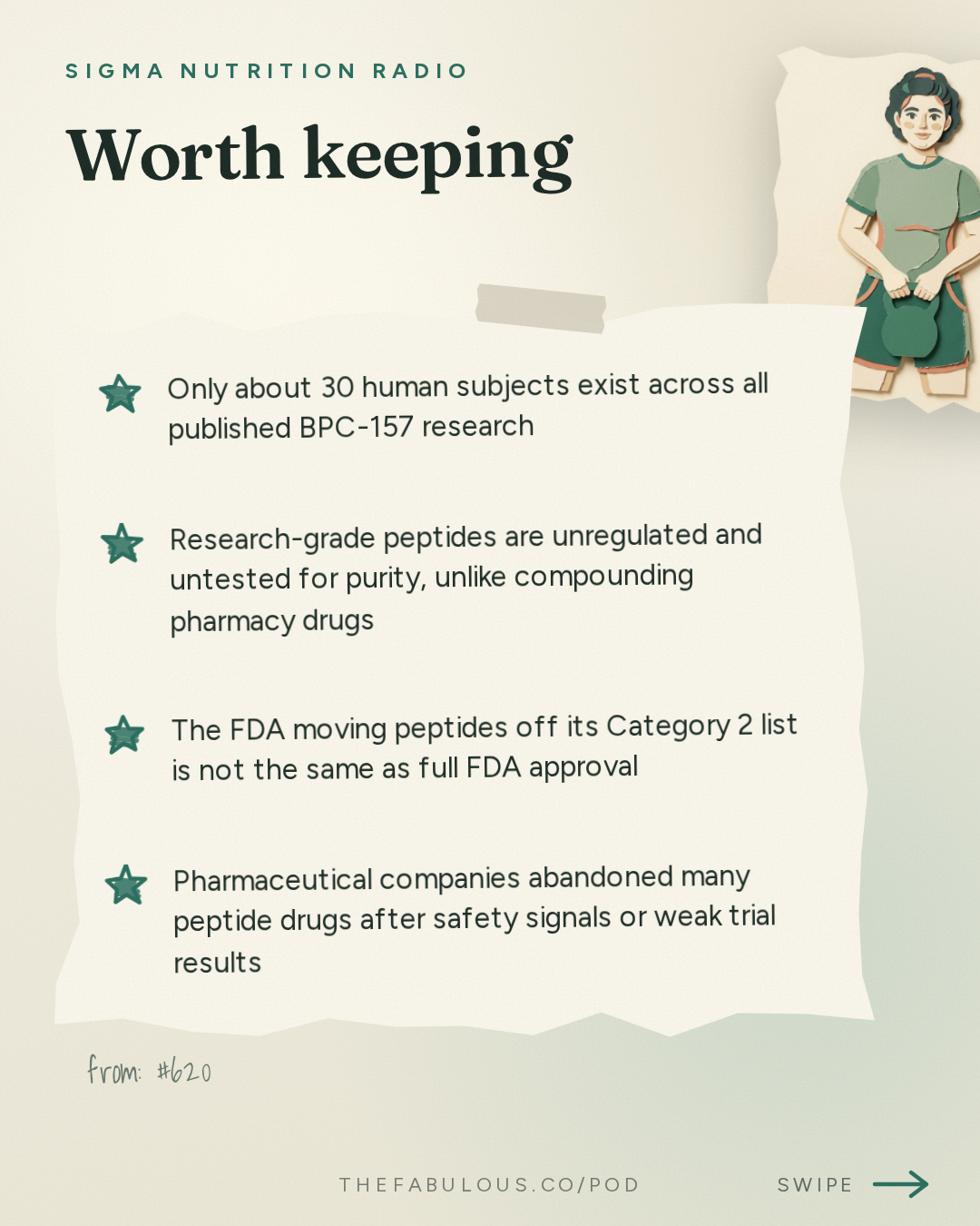 Worth keeping — Sigma Nutrition Radio: #620: BPC-157 and Peptide Medications: What Do We Know? – Jordan Feigenbaum, MD