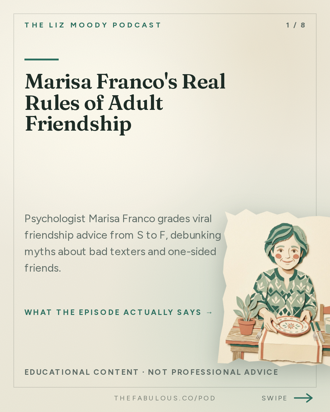 Marisa Franco's Real Rules of Adult Friendship — The Liz Moody Podcast: The New Rules of Friendship: Fake Friends, Annoying Boundaries, & Bad Texters