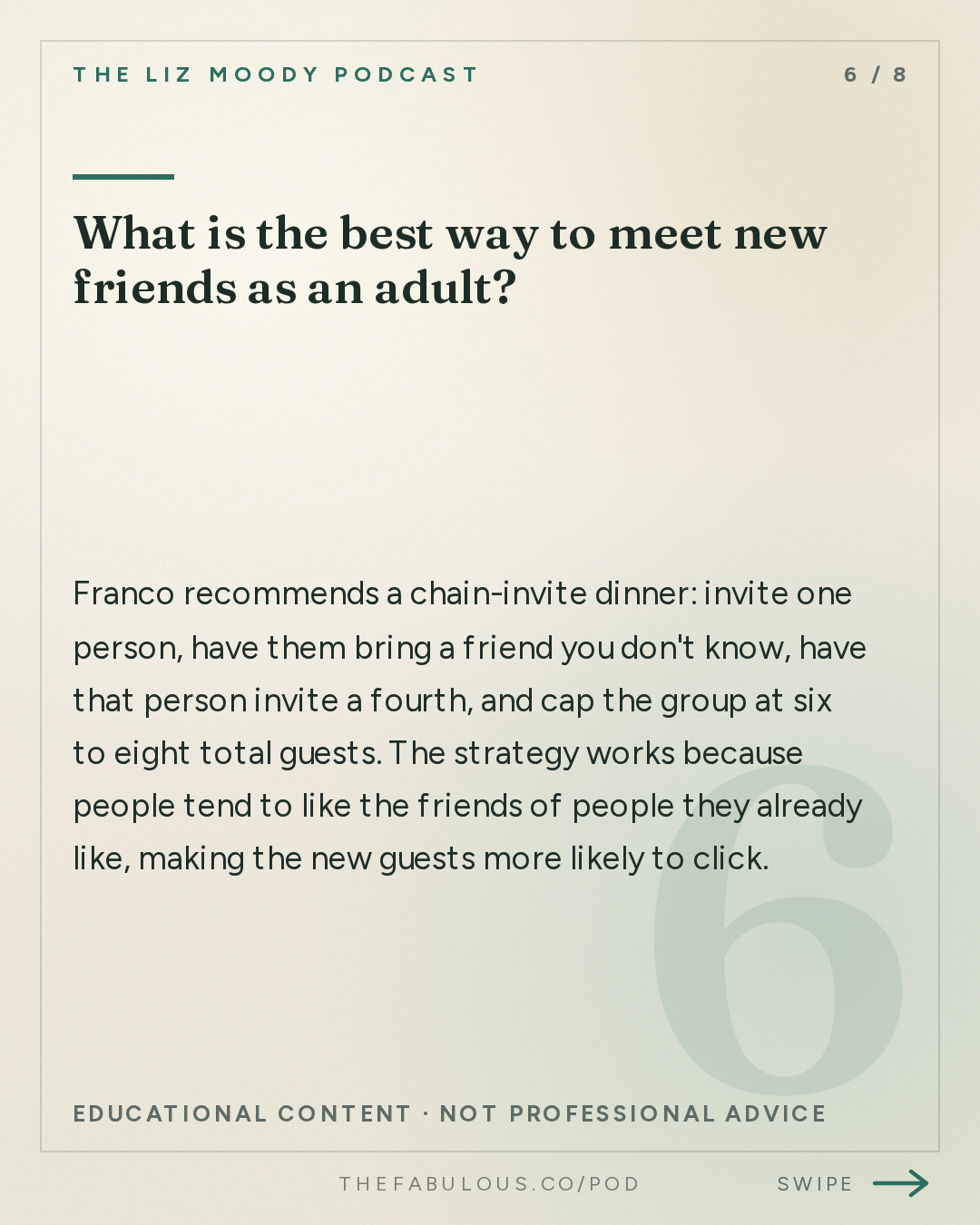 What is the best way to meet new friends as an adult? — The Liz Moody Podcast: The New Rules of Friendship: Fake Friends, Annoying Boundaries, & Bad Texters