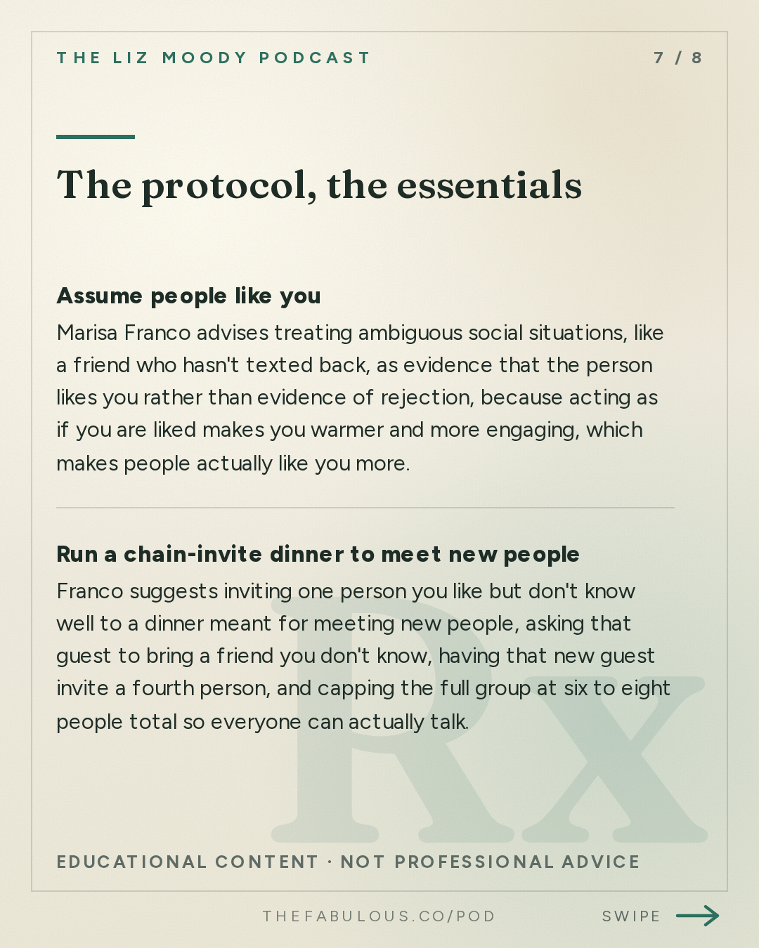 The protocol, the essentials — The Liz Moody Podcast: The New Rules of Friendship: Fake Friends, Annoying Boundaries, & Bad Texters