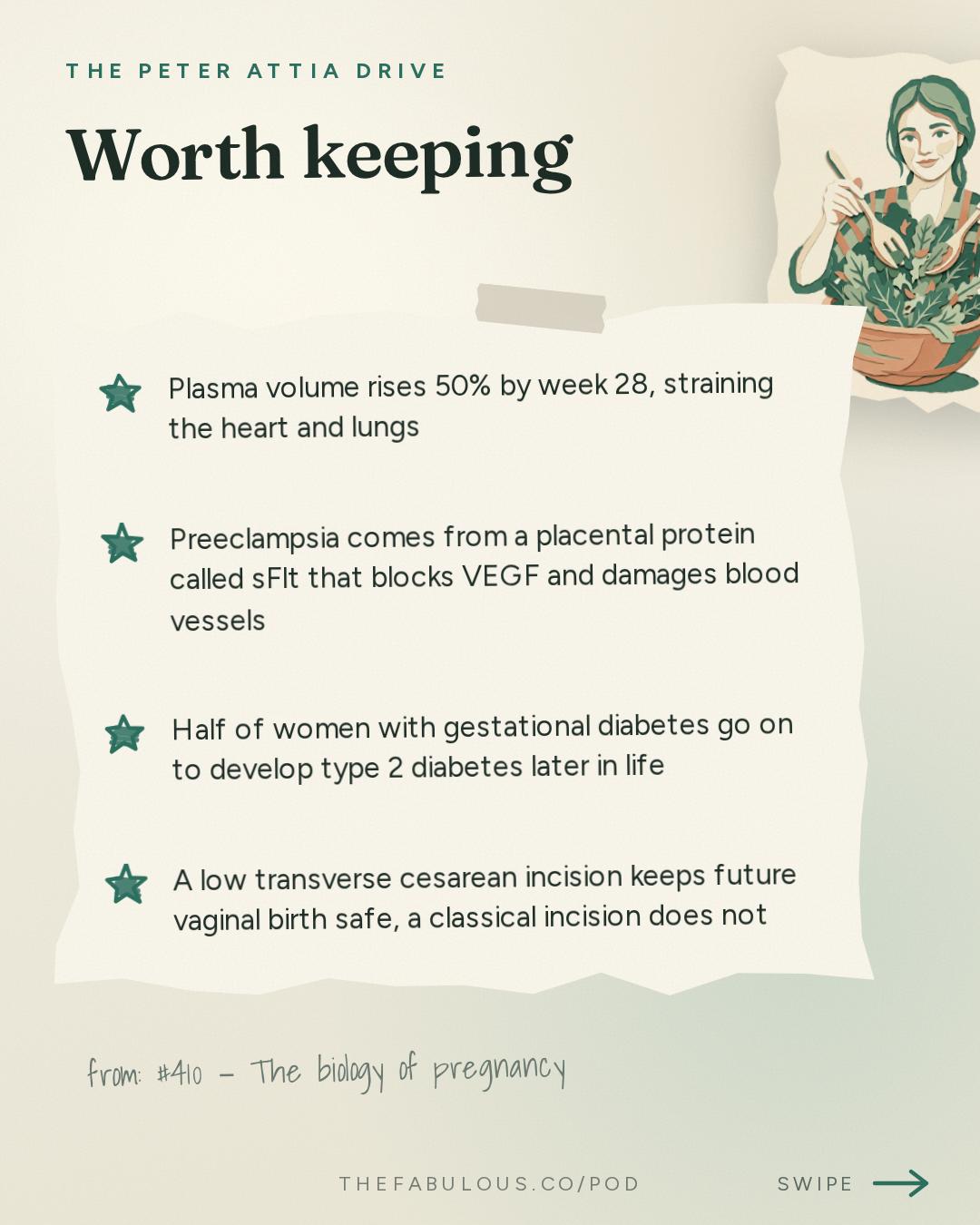 Worth keeping — The Peter Attia Drive: #410 ‒ The biology of pregnancy: physiologic adaptation, gestational diabetes, preeclampsia, childbirth, and long-term maternal health | Kathryn Gray, M.D., Ph.D.
