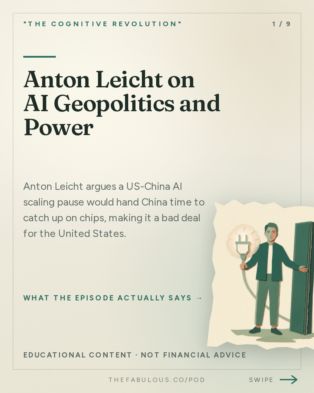 Anton Leicht on AI Geopolitics and Power — "The Cognitive Revolution" : The Balance of AI Power: Anton Leicht on Politics, Pacing Deals, and Muddling Through Well