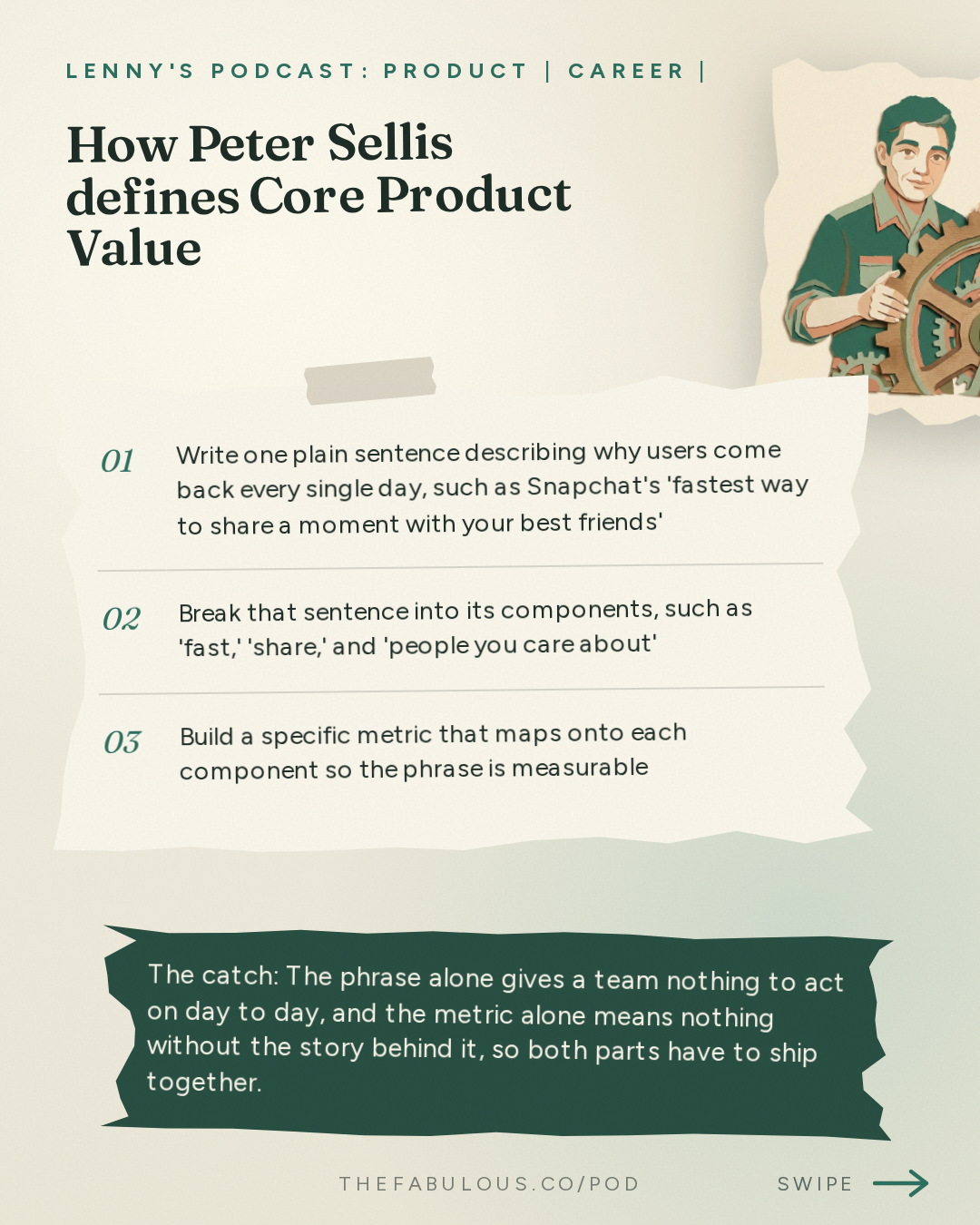 How Peter Sellis defines Core Product Value — Lenny's Podcast: Product | Career | Growth: 90 minutes of unfiltered product advice from Snap and Discord’s product chief | Peter Sellis