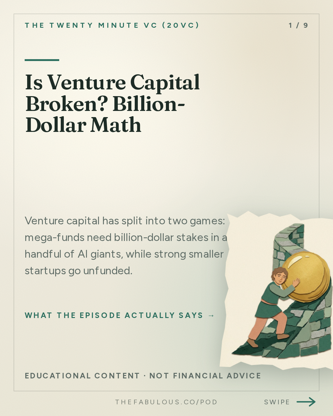 Is Venture Capital Broken? Billion-Dollar Math — The Twenty Minute VC (20VC): Venture Capital | Startup Funding | The Pitch: 20VC: Trillion or Bust: The New VC Game | Coreweave Sell-Off Creates Panic | Town at $1B, Anduril at $90B: Revenue Multiples Out of Control | General Atlantic Eyes IPO & Modal Raises $750M at $15.75B