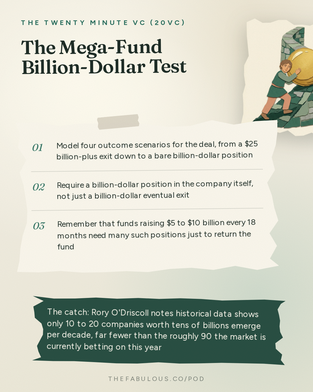 The Mega-Fund Billion-Dollar Test — The Twenty Minute VC (20VC): Venture Capital | Startup Funding | The Pitch: 20VC: Trillion or Bust: The New VC Game | Coreweave Sell-Off Creates Panic | Town at $1B, Anduril at $90B: Revenue Multiples Out of Control | General Atlantic Eyes IPO & Modal Raises $750M at $15.75B