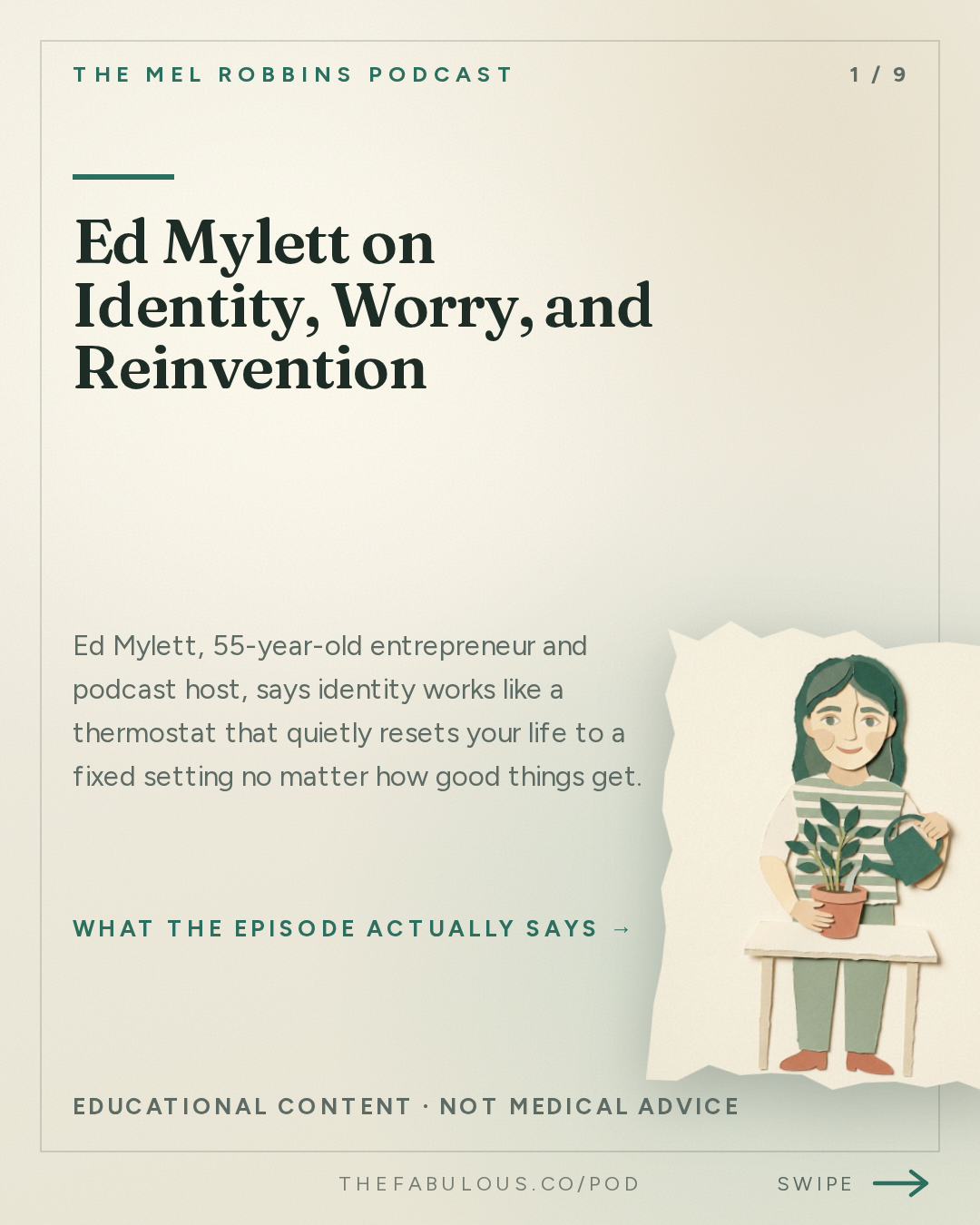 Ed Mylett on Identity, Worry, and Reinvention — The Mel Robbins Podcast: It’s Not Too Late: The 5 Shifts That Will Change the Rest of Your Year with Ed Mylett