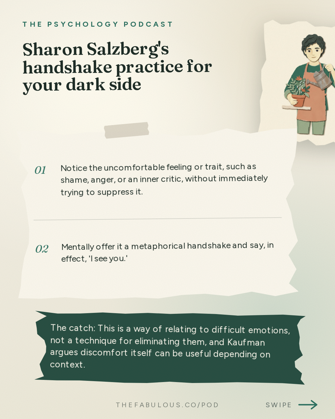 Sharon Salzberg's handshake practice for your dark side — The Psychology Podcast: End of an Era — Reflections on 11 Years of The Psychology Podcast w/ Annie Murphy Paul