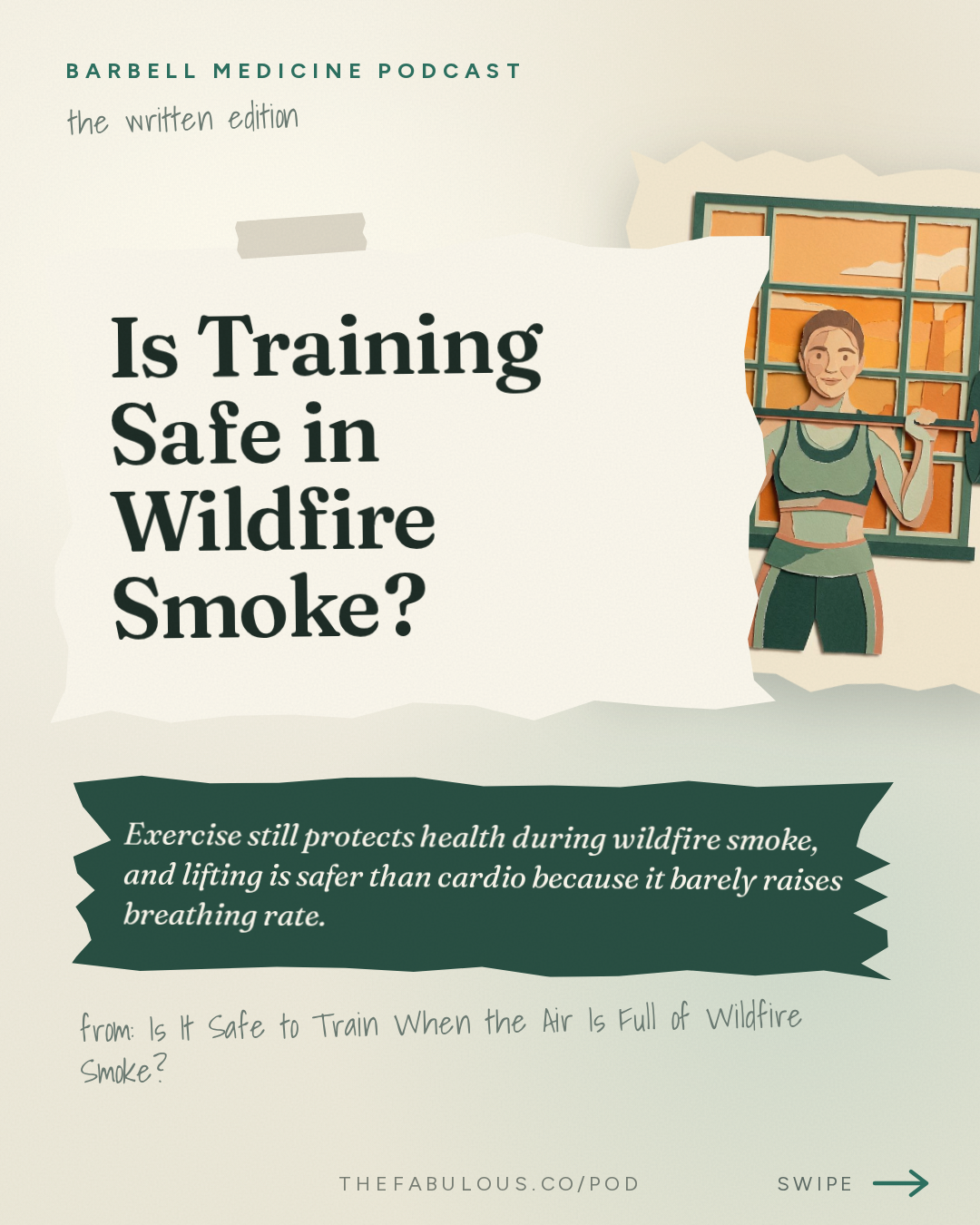 Is Training Safe in Wildfire Smoke? — Barbell Medicine Podcast: Is It Safe to Train When the Air Is Full of Wildfire Smoke?