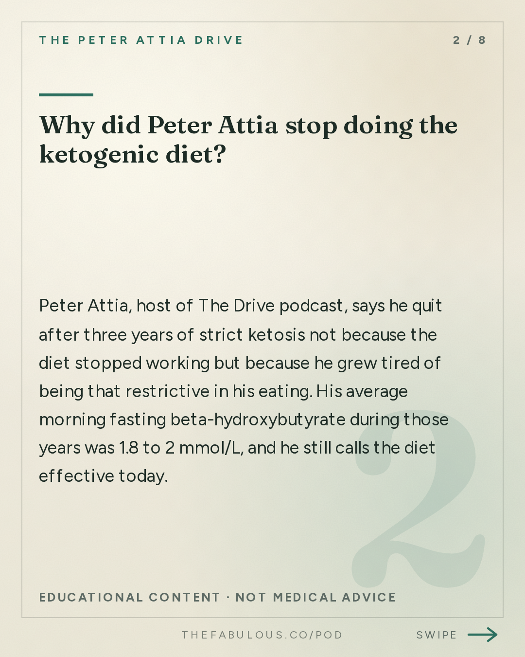 Why did Peter Attia stop doing the ketogenic diet? — The Peter Attia Drive: #411 ‒ AMA #90: Strong convictions, loosely held: how Peter's views on fasting, keto, metformin, rapamycin, whole-body MRI, and exercise have changed