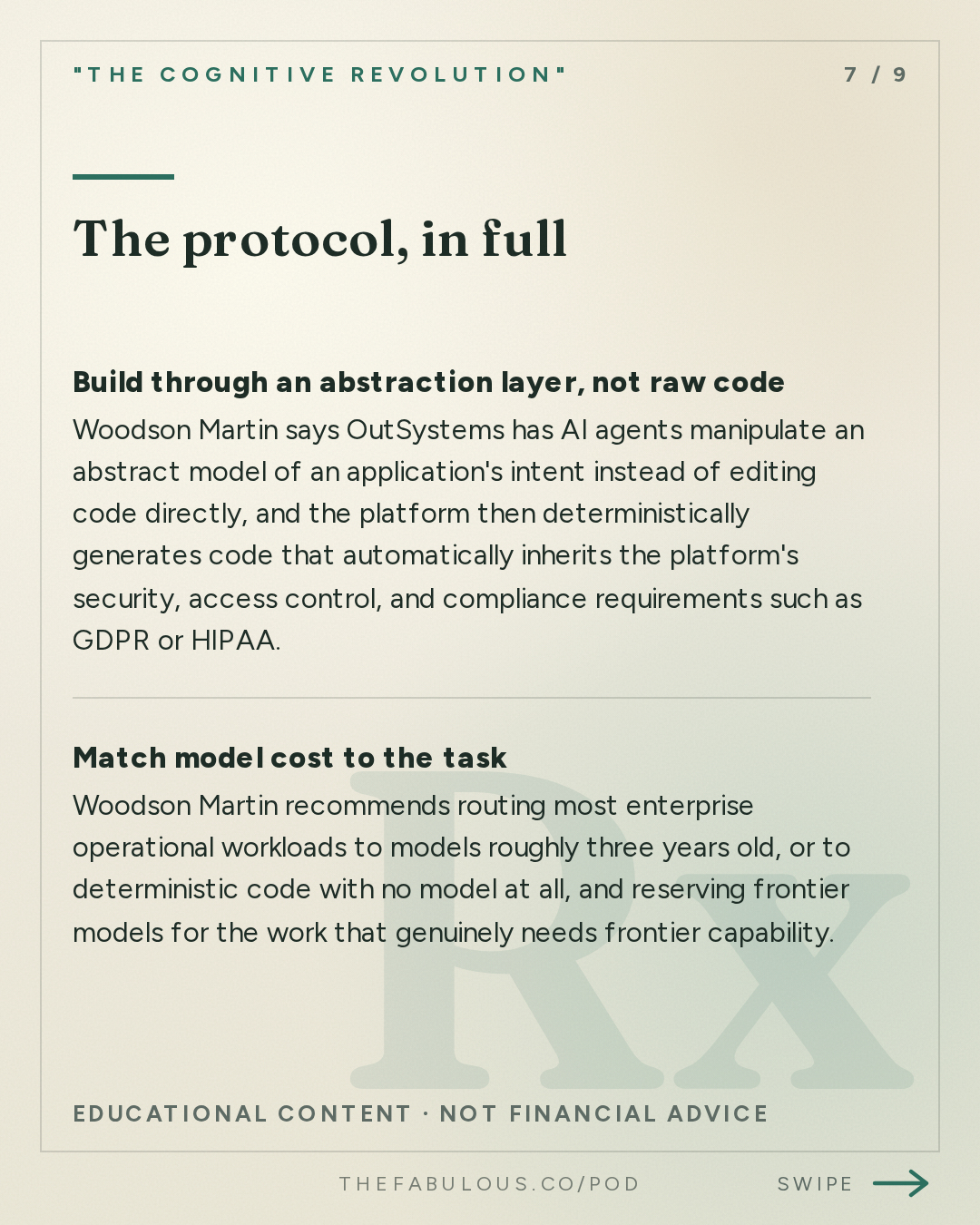 The protocol, in full — "The Cognitive Revolution" : Software That Never Breaks: OutSystems CEO Woodson Martin on Building Enterprise-Grade Apps at ...