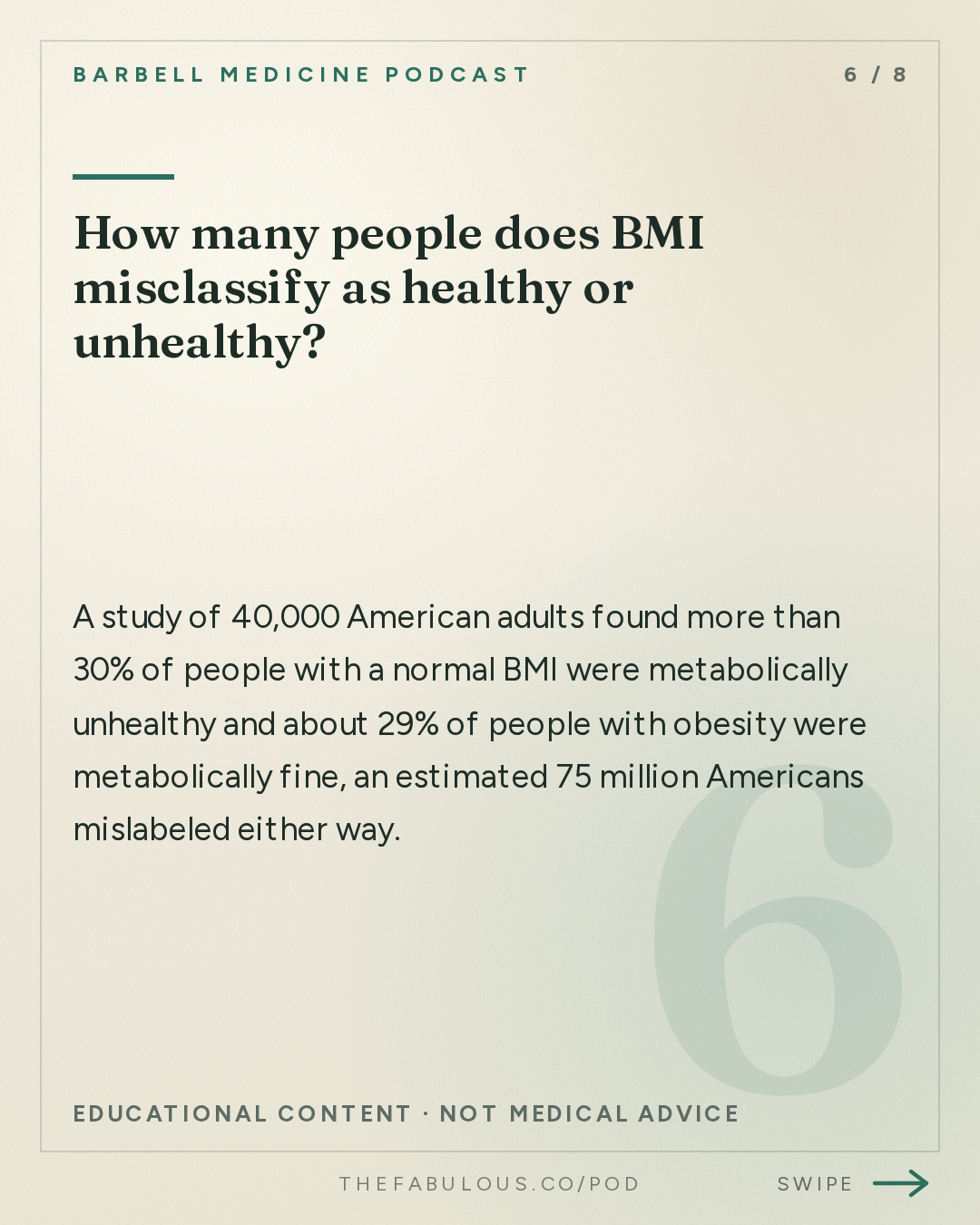How many people does BMI misclassify as healthy or unhealthy? — Barbell Medicine Podcast: Is Obesity A Muscle Problem?