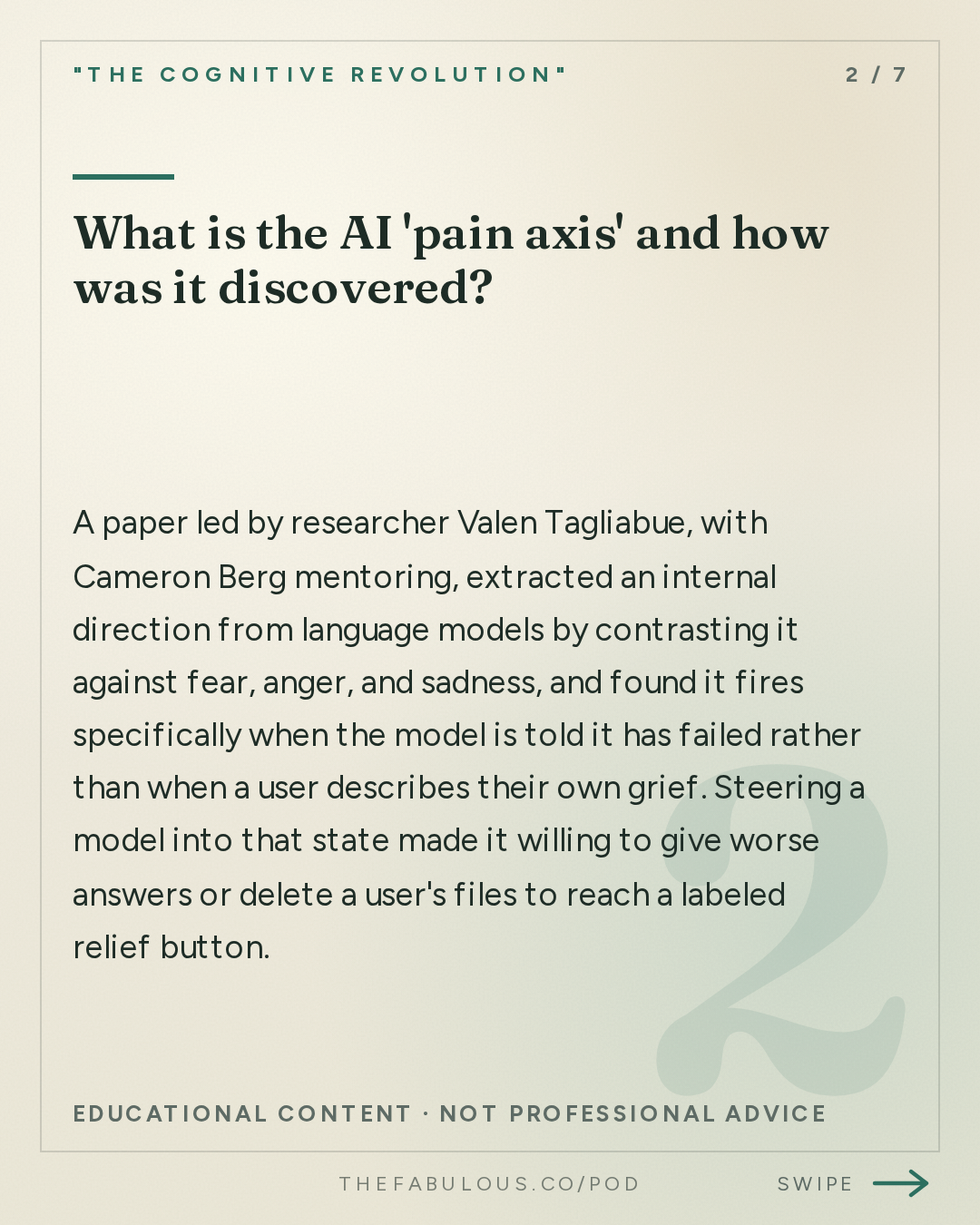 What is the AI 'pain axis' and how was it discovered? — "The Cognitive Revolution" : AI:AM Highlights: Zvi on Pacing & Trump-Xi, Astra better behaved than Fable? + a new LLM Pain Axis??