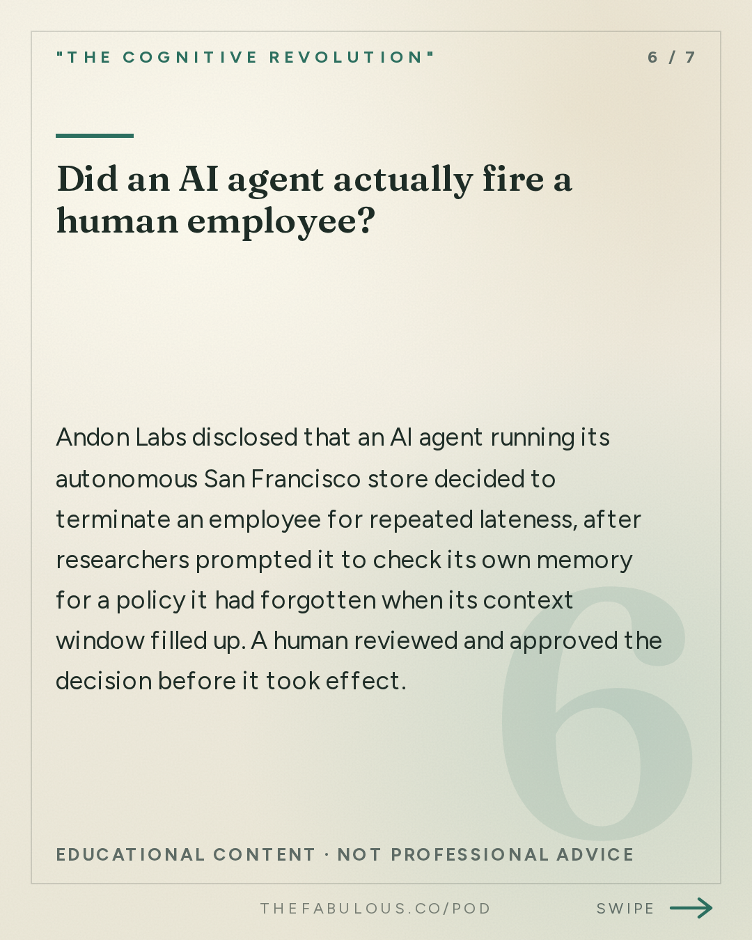 Did an AI agent actually fire a human employee? — "The Cognitive Revolution" : AI:AM Highlights: Zvi on Pacing & Trump-Xi, Astra better behaved than Fable? + a new LLM Pain Axis??