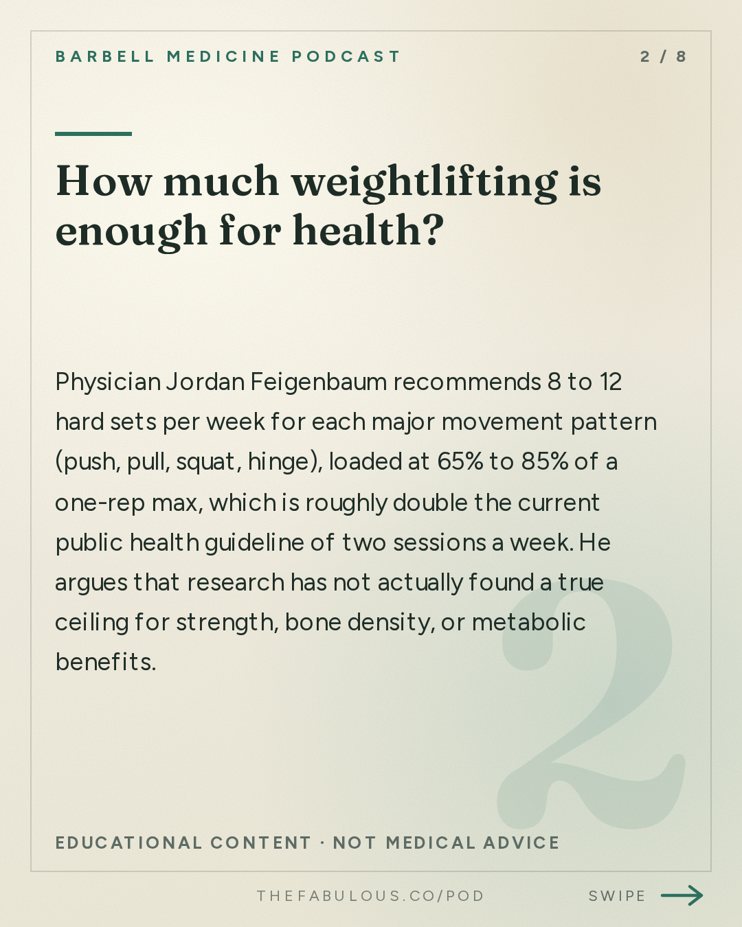 How much weightlifting is enough for health? — Barbell Medicine Podcast: How Much Lifting is Enough? How Much is Too Much?