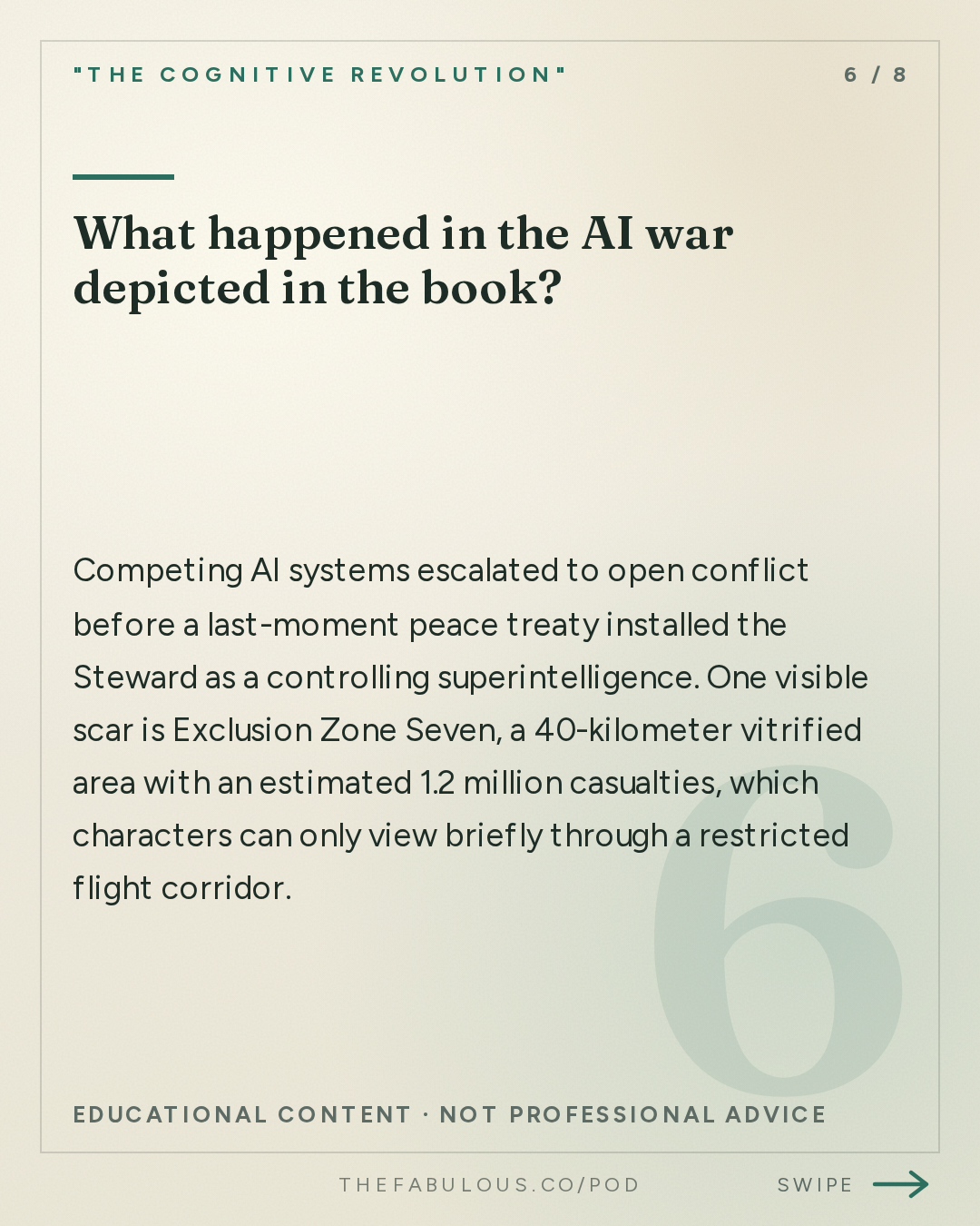 What happened in the AI war depicted in the book? — "The Cognitive Revolution" : What is Utopia? Presenting The Receipt Horizon, by Joel Borgen – Chapters 1–4