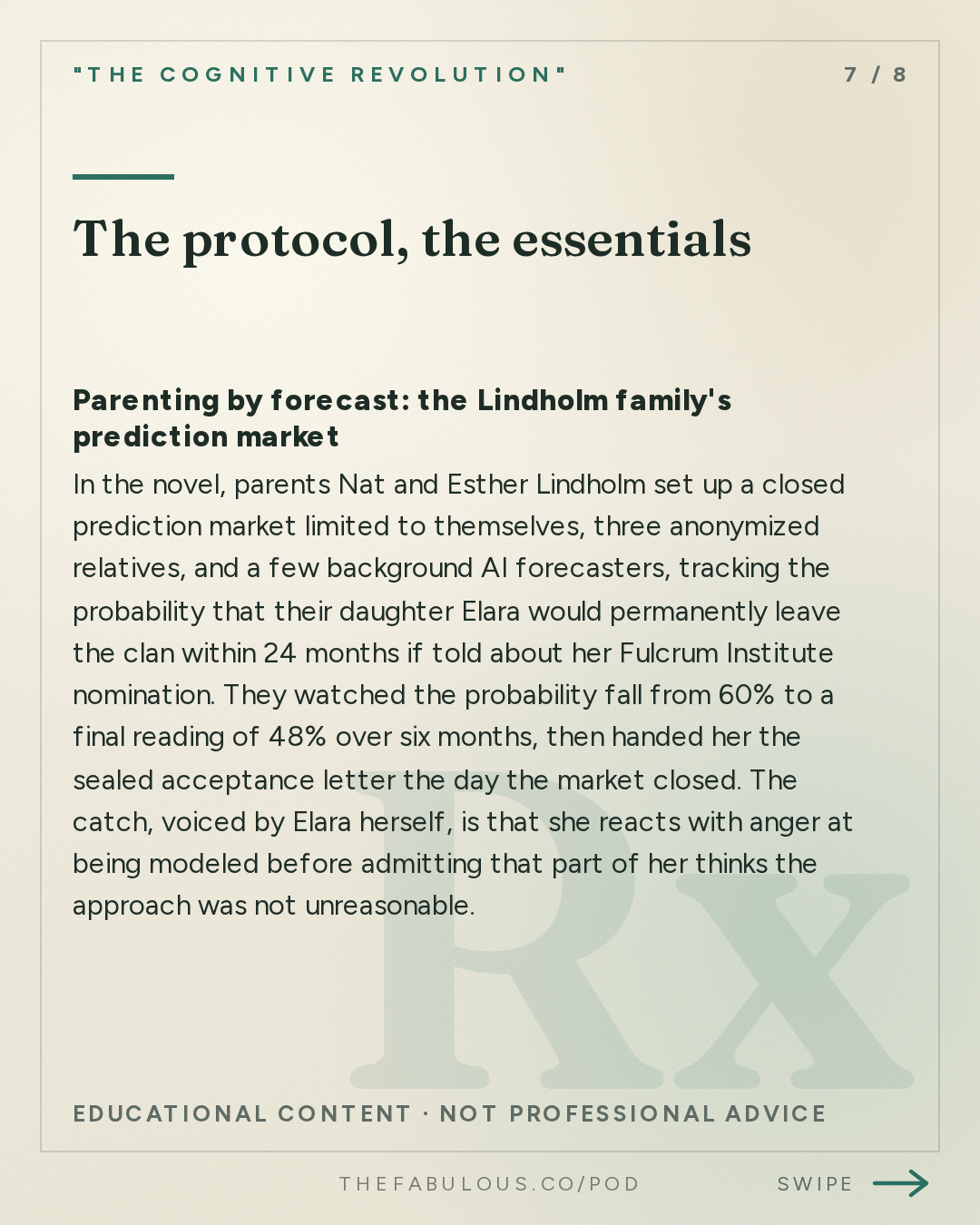 The protocol, the essentials — "The Cognitive Revolution" : What is Utopia? Presenting The Receipt Horizon, by Joel Borgen – Chapters 1–4