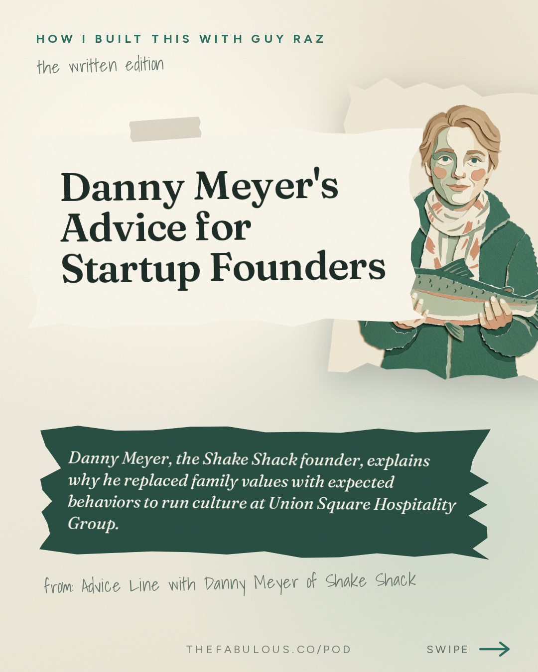 Danny Meyer's Advice for Startup Founders — How I Built This with Guy Raz: Advice Line with Danny Meyer of Shake Shack