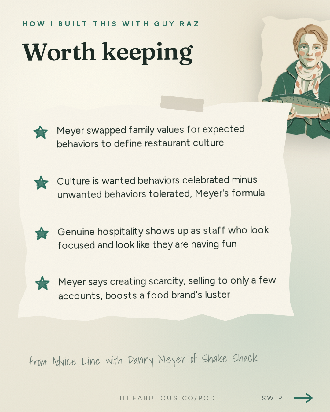 Worth keeping — How I Built This with Guy Raz: Advice Line with Danny Meyer of Shake Shack