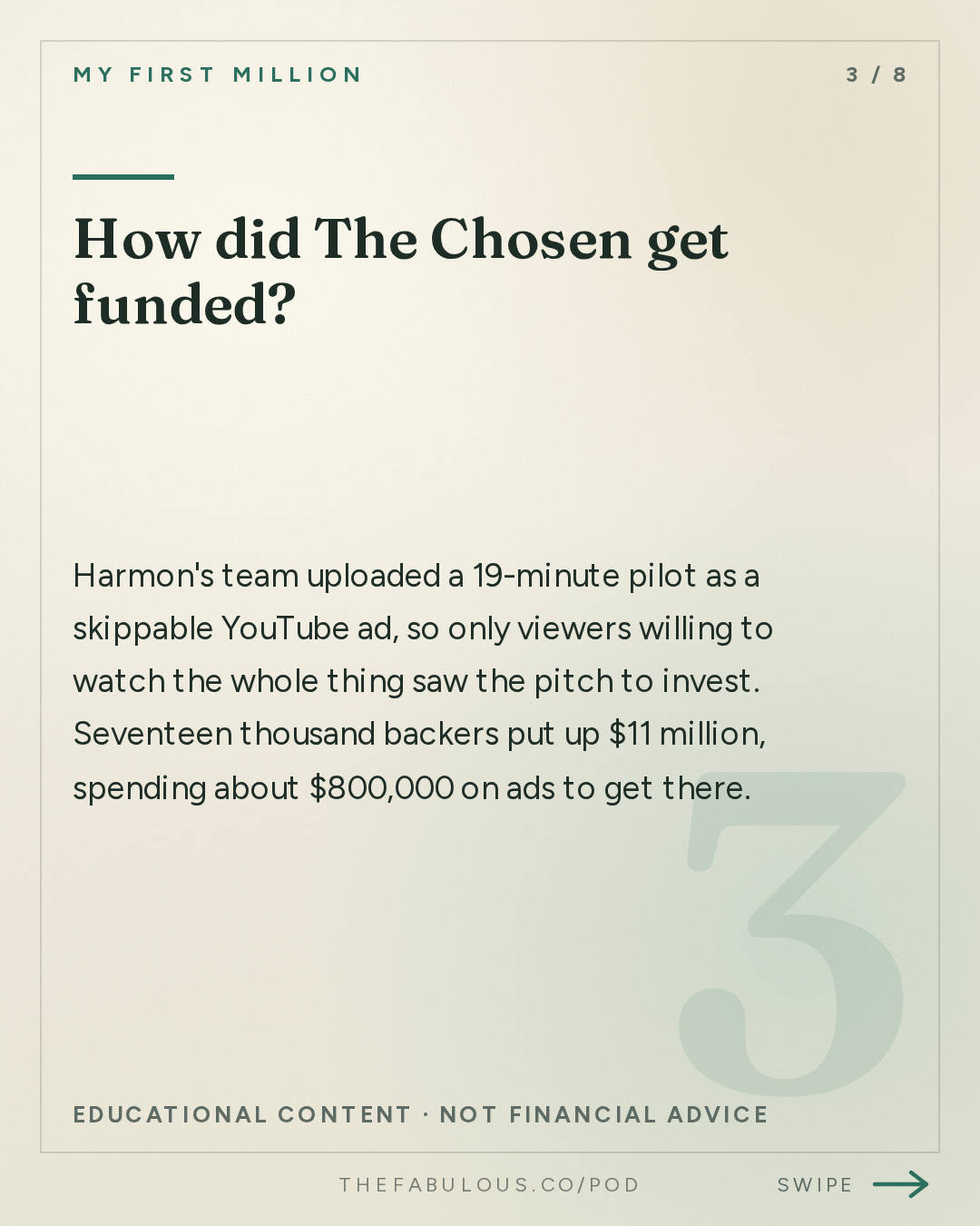 How did The Chosen get funded? — My First Million: The creative genius behind Squatty Potty & Poo-Pourri reveals his marketing playbook
