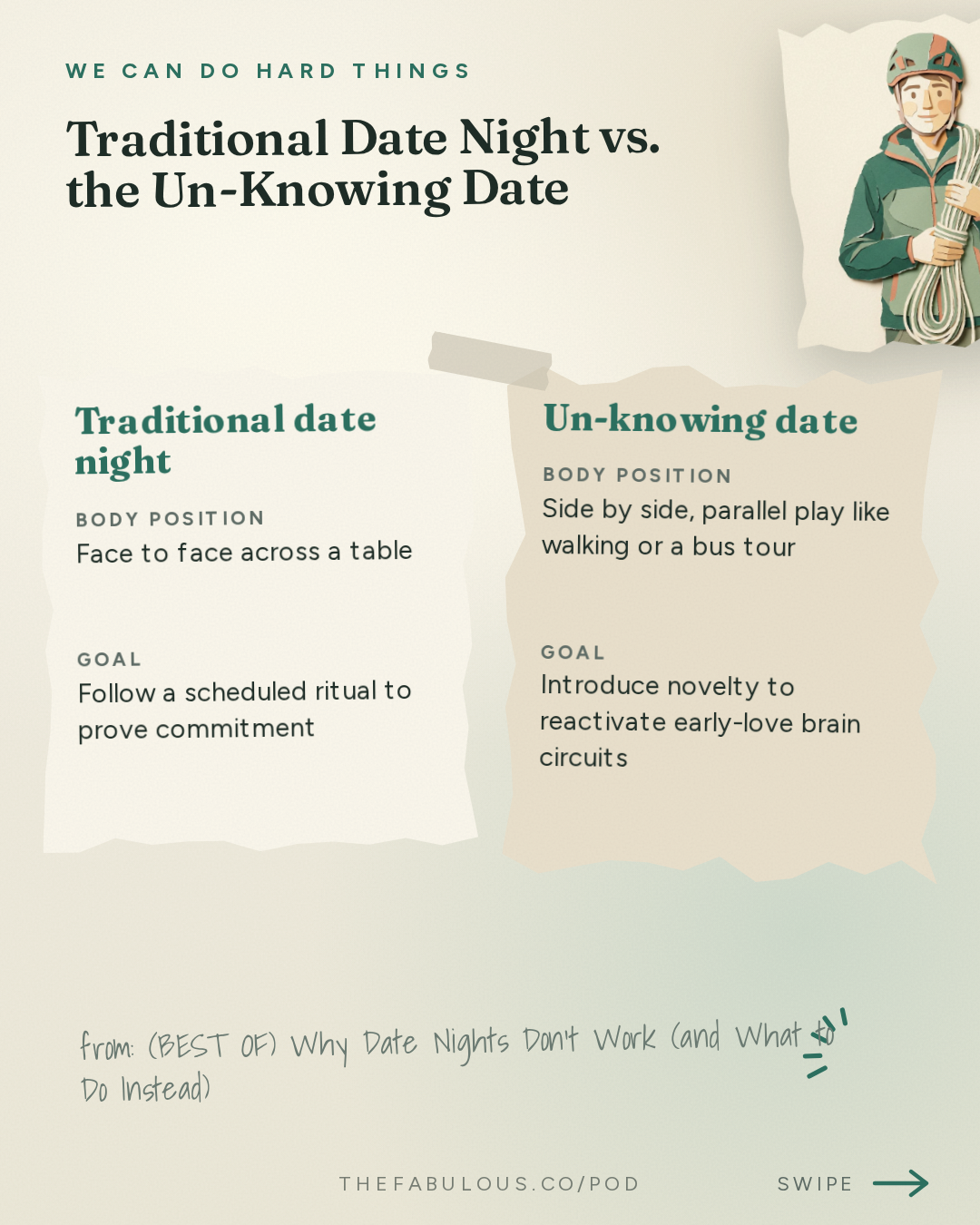 Traditional Date Night vs. the Un-Knowing Date — We Can Do Hard Things: (BEST OF) Why Date Nights Don’t Work (and What to Do Instead)