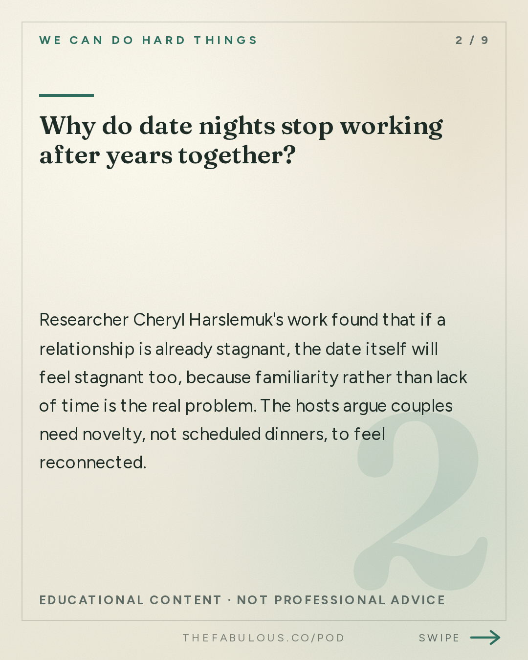 Why do date nights stop working after years together? — We Can Do Hard Things: (BEST OF) Why Date Nights Don’t Work (and What to Do Instead)