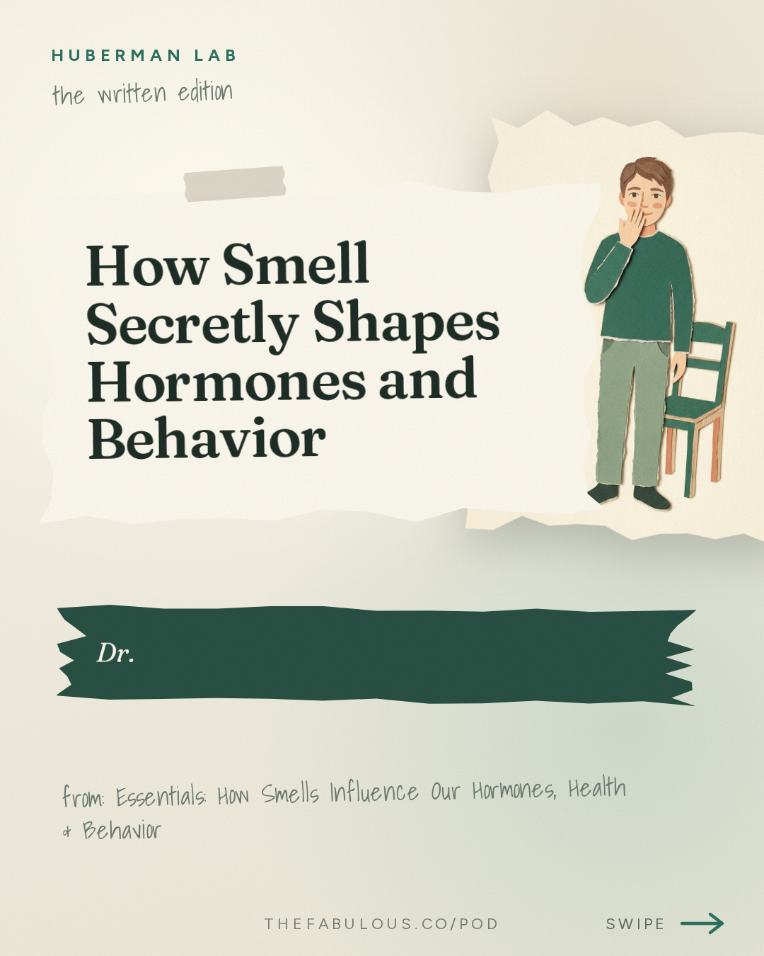 How Smell Secretly Shapes Hormones and Behavior — Huberman Lab: Essentials: How Smells Influence Our Hormones, Health & Behavior | Dr. Noam Sobel