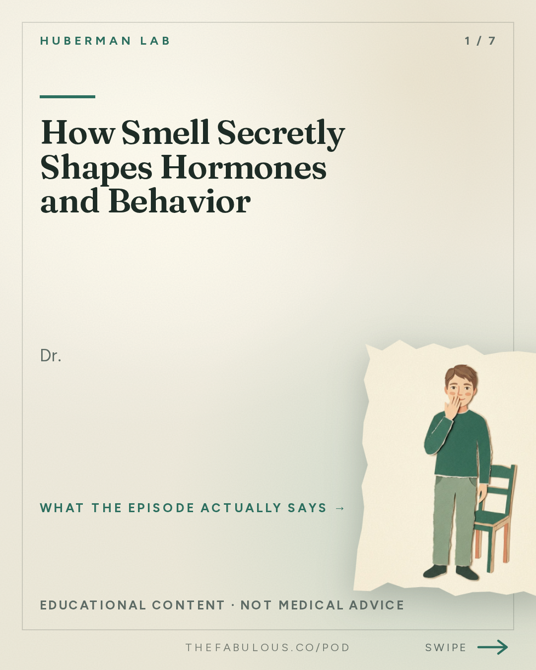 How Smell Secretly Shapes Hormones and Behavior — Huberman Lab: Essentials: How Smells Influence Our Hormones, Health & Behavior | Dr. Noam Sobel