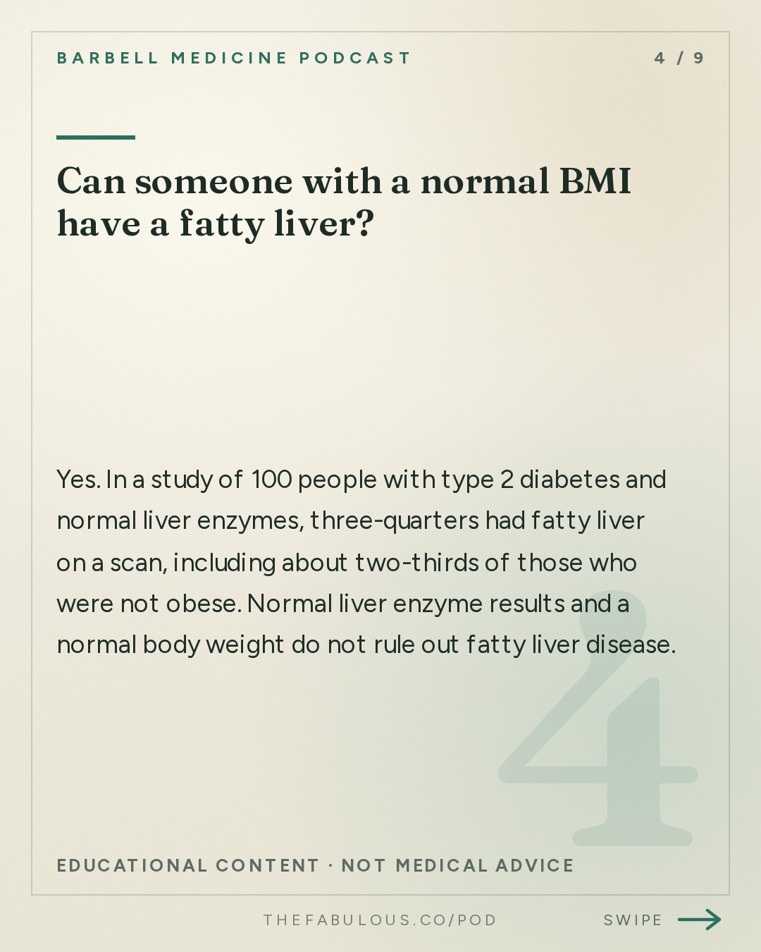 Can someone with a normal BMI have a fatty liver? — Barbell Medicine Podcast: Your Fat Has a Storage Limit