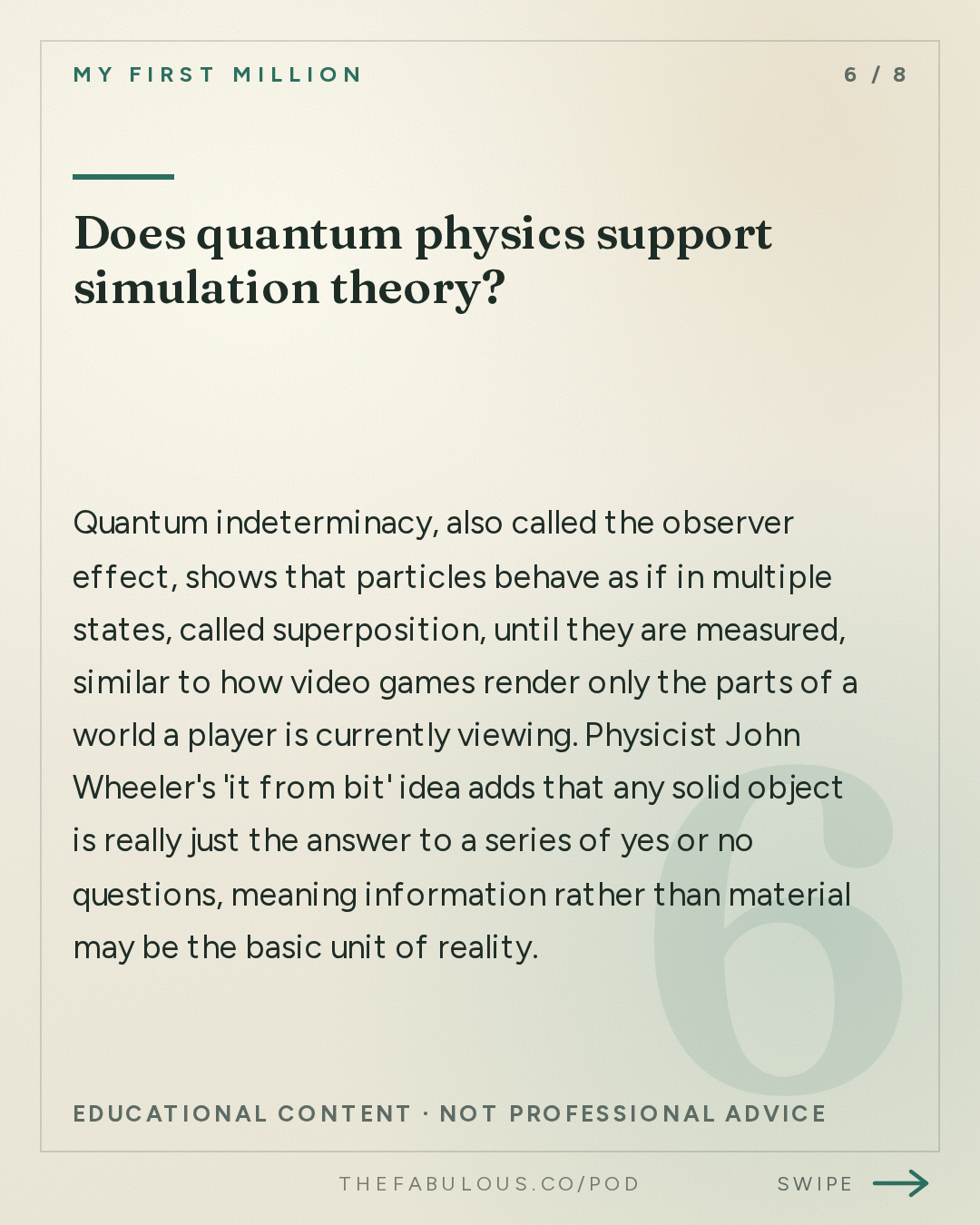 Does quantum physics support simulation theory? — My First Million: MIT scientist: Elon Musk was right, we are almost certainly in a simulation