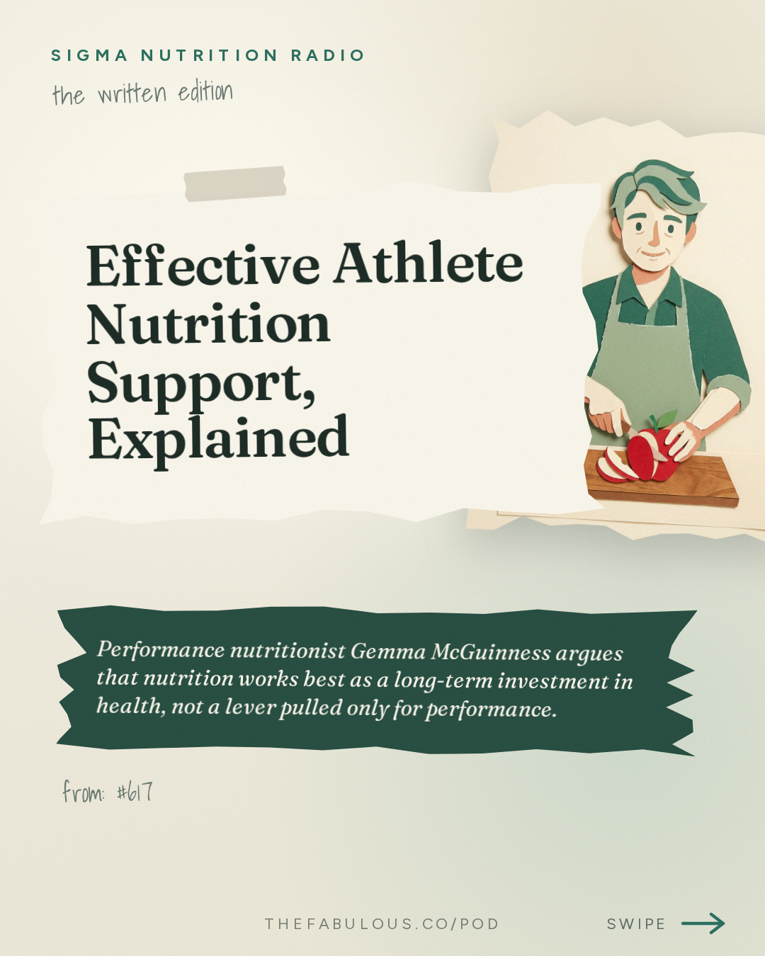 Effective Athlete Nutrition Support, Explained — Sigma Nutrition Radio: #617: What Does Effective Athlete Support Look Like in Practice? – Gemma McGuinness