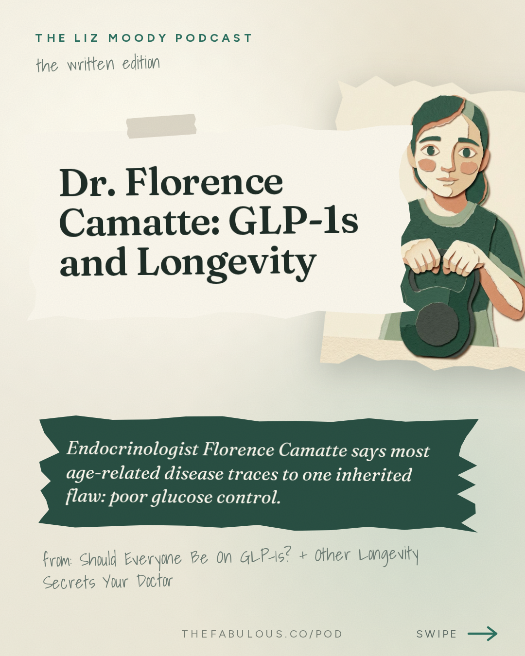 Dr. Florence Camatte: GLP-1s and Longevity — The Liz Moody Podcast: Should Everyone Be On GLP-1s? + Other Longevity Secrets Your Doctor Won't Tell You