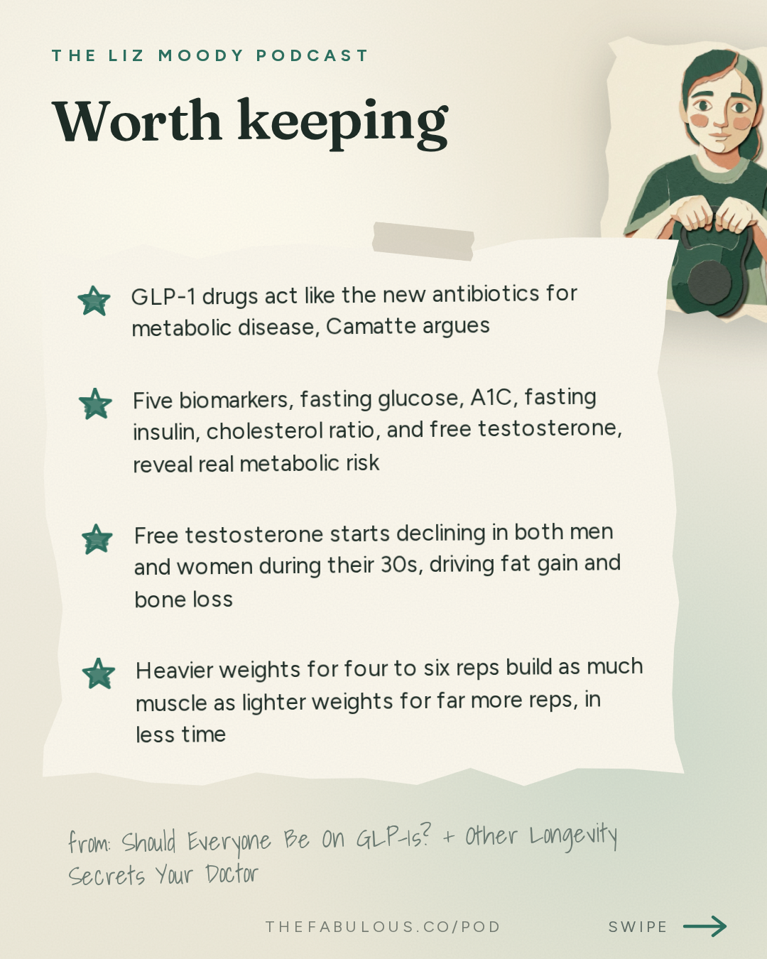 Worth keeping — The Liz Moody Podcast: Should Everyone Be On GLP-1s? + Other Longevity Secrets Your Doctor Won't Tell You