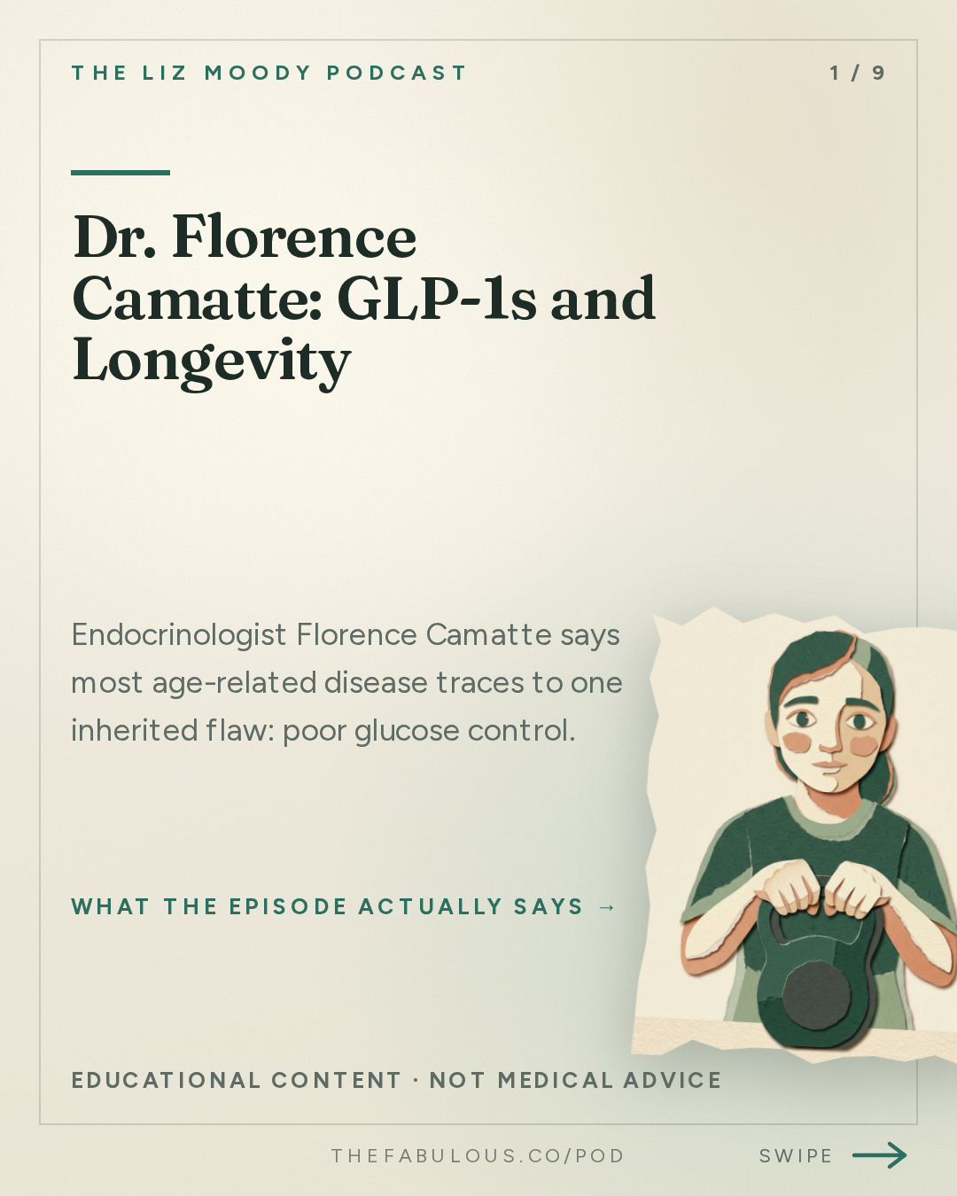 Dr. Florence Camatte: GLP-1s and Longevity — The Liz Moody Podcast: Should Everyone Be On GLP-1s? + Other Longevity Secrets Your Doctor Won't Tell You