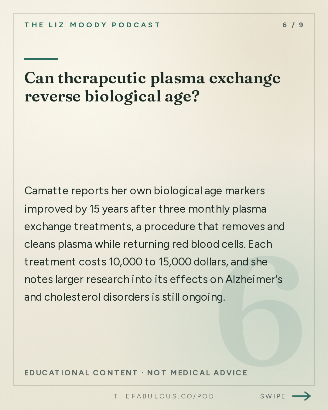 Can therapeutic plasma exchange reverse biological age? — The Liz Moody Podcast: Should Everyone Be On GLP-1s? + Other Longevity Secrets Your Doctor Won't Tell You