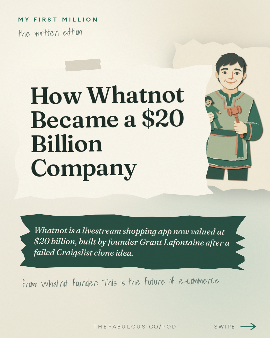 How Whatnot Became a $20 Billion Company — My First Million: Whatnot founder: This is the future of e-commerce