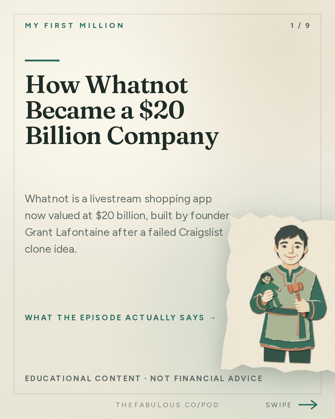 How Whatnot Became a $20 Billion Company — My First Million: Whatnot founder: This is the future of e-commerce