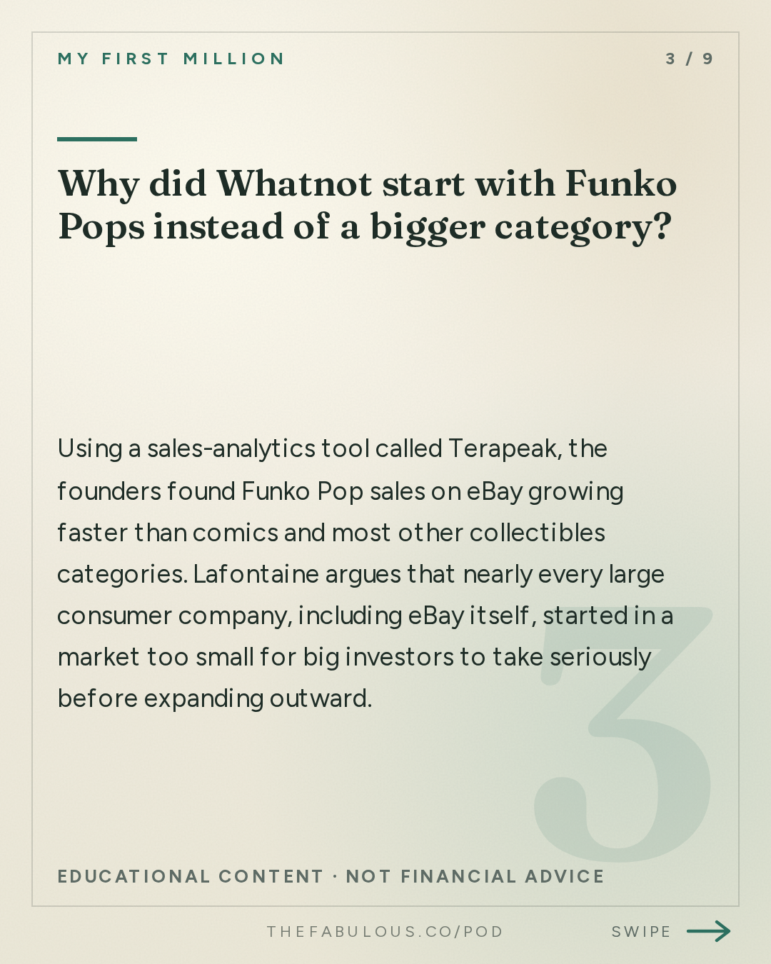 Why did Whatnot start with Funko Pops instead of a bigger category? — My First Million: Whatnot founder: This is the future of e-commerce